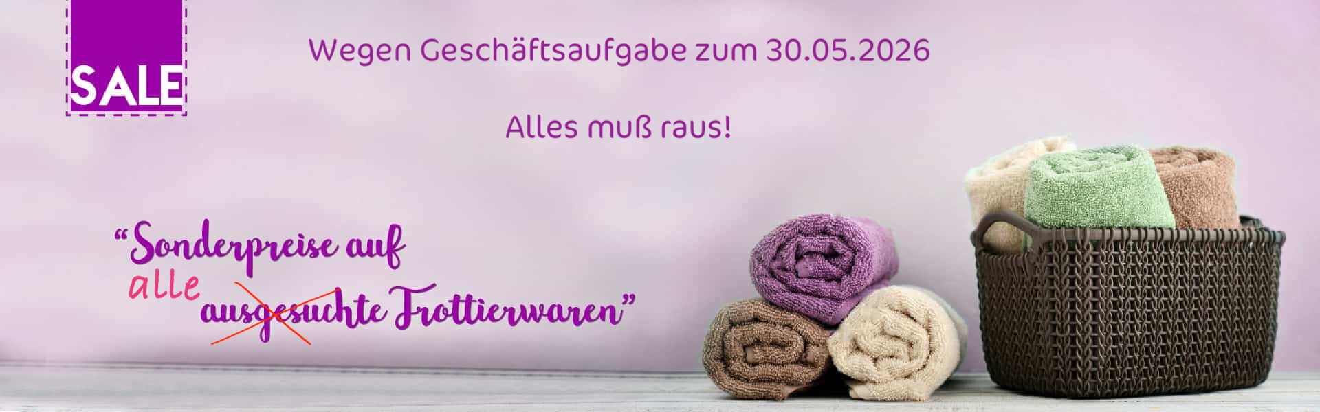 Wir schlie�en