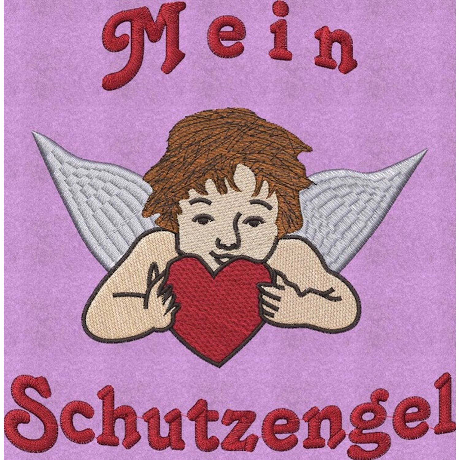 Stickmotiv: Engel für Kissen Stickmotiv: Engel für Kissen