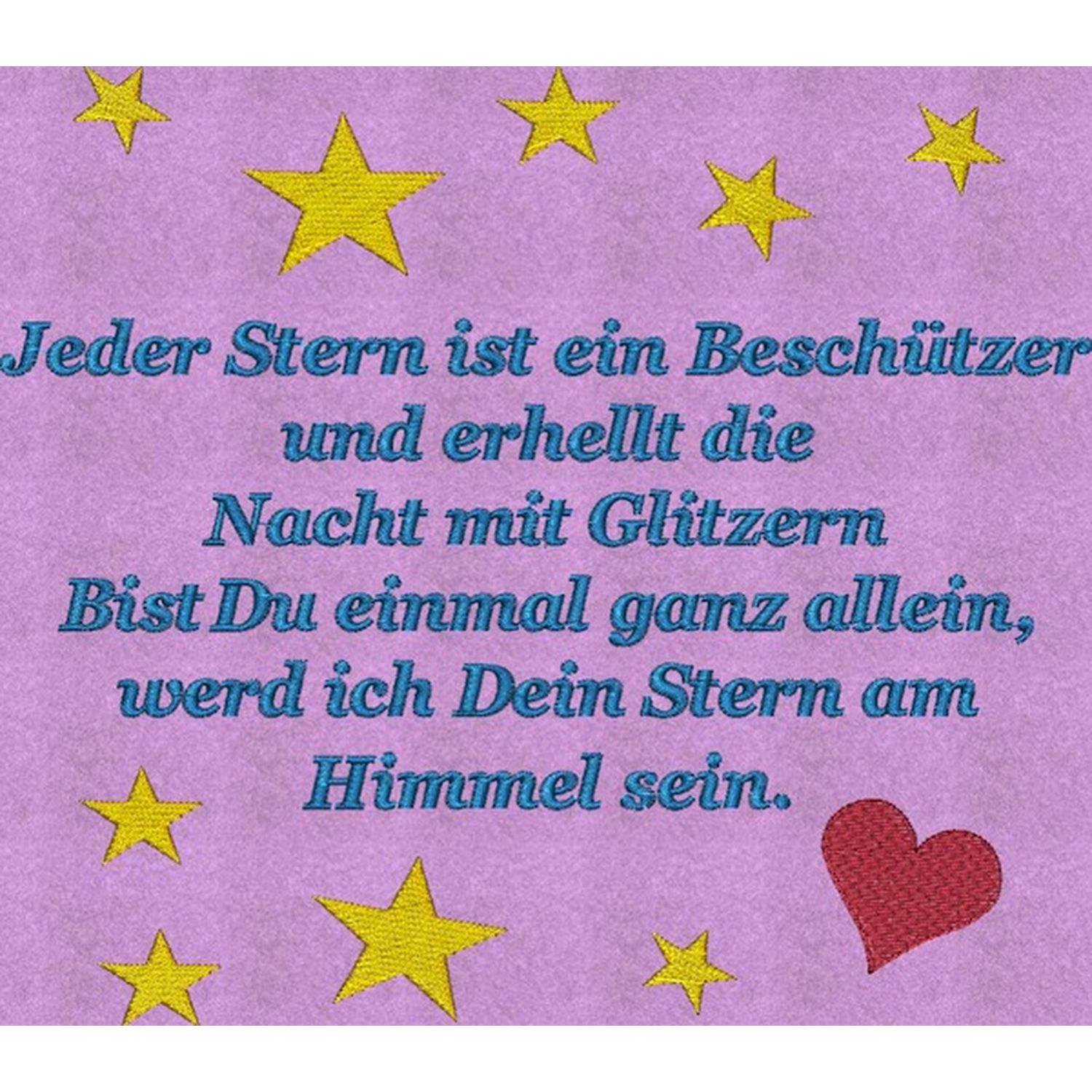 Stickmotiv: Sternenkissen1 Stickmotiv: Sternenkissen1
