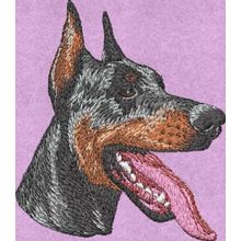 Stickmotiv: Dobermann 1