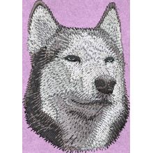 Stickmotiv: Husky 1