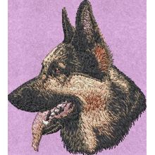 Stickmotiv: Schaeferhund 5