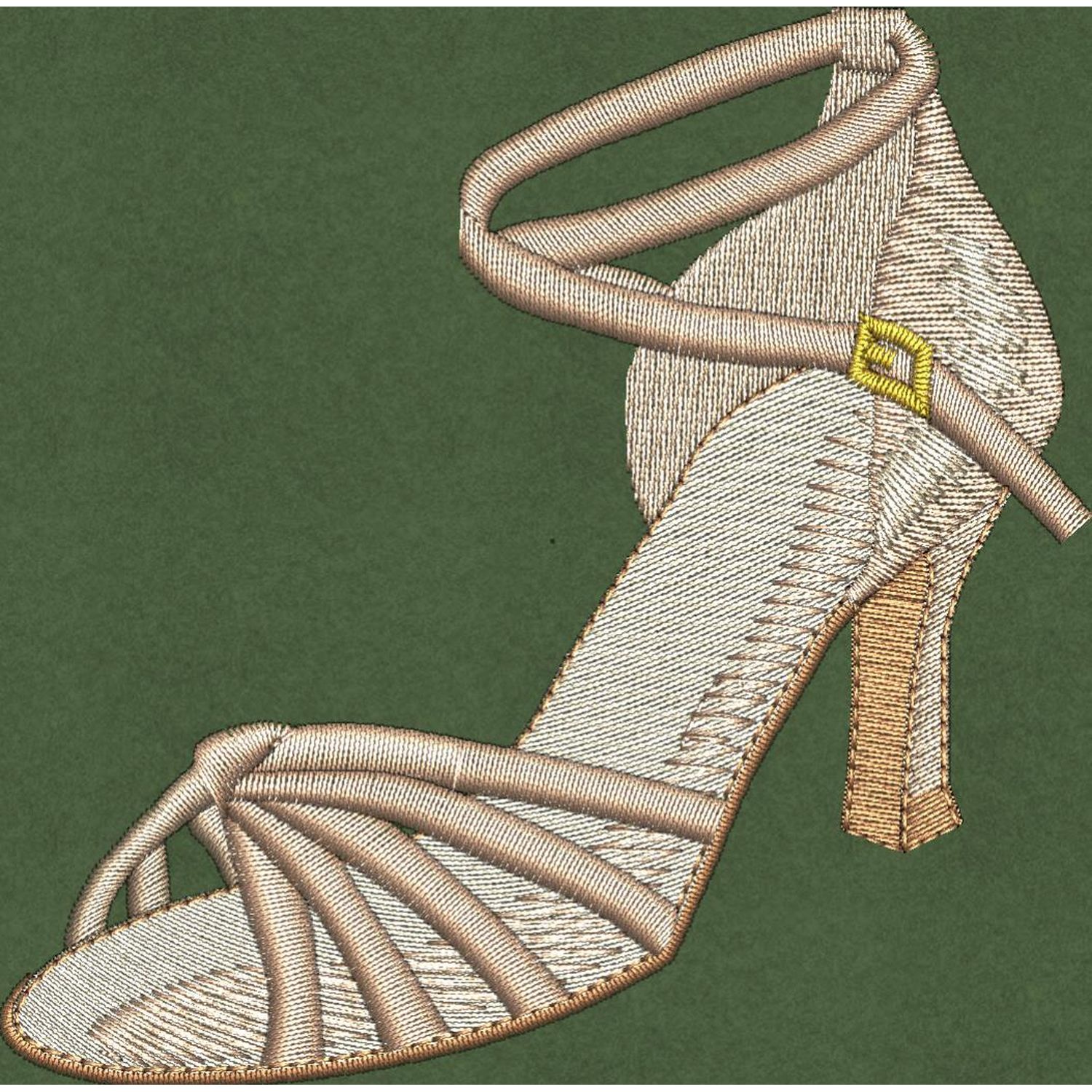 Stickmotiv: Tanzschuh Latein Stickmotiv: Tanzschuh Latein