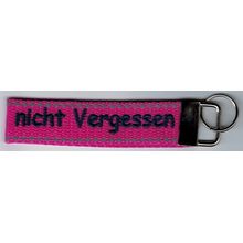 Schlüsselband - nicht Vergessen - Pink