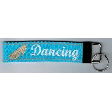 Schlüsselband - Dancing -Türkis