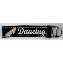 Schlüsselband - Dancing - Schwarz