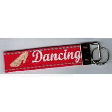 Schlüsselband - Dancing - Rot