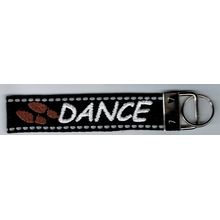 Schlüsselband  Dance - Schwarz