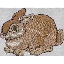 Stickmotiv: Hase 1