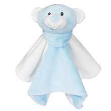 Kuscheltier-Schnuffeltuch Br Blau