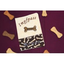 Impfpasshlle - Knochen (einfarbig)