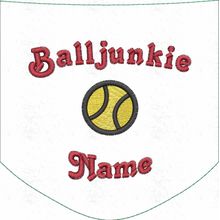 Stickmotiv: Balljunkie