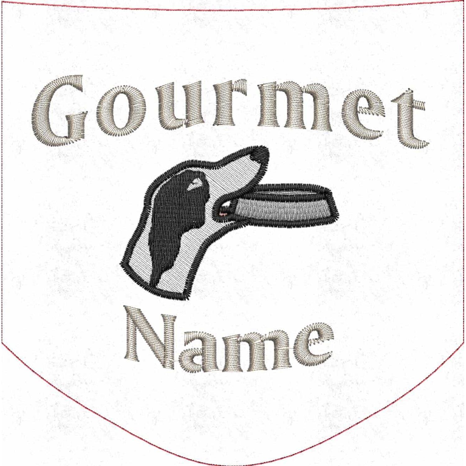 Stickmotiv: Gourmet Stickmotiv: Gourmet