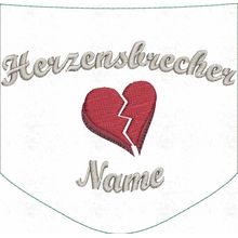 Stickmotiv: Herzensbrecher