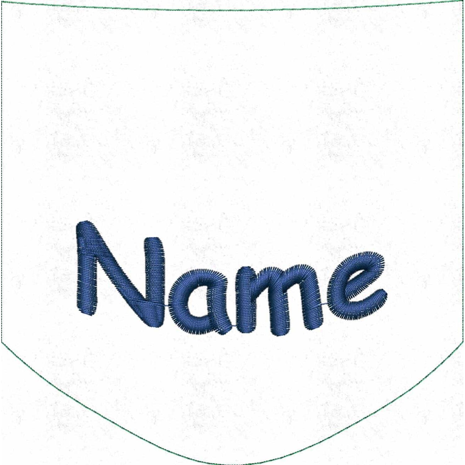 Stickmotiv: Name Stickmotiv: Name