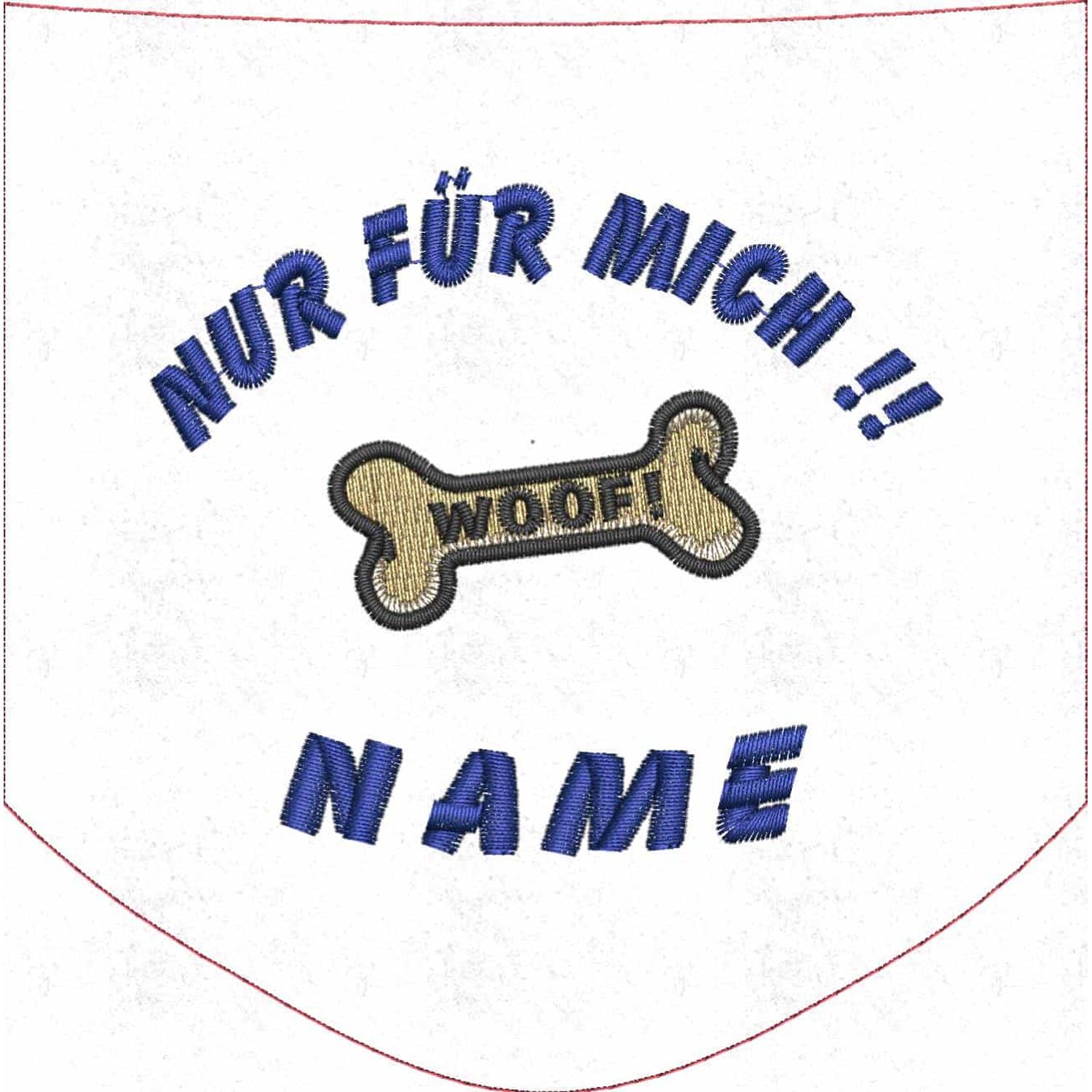 Stickmotiv: Nur für mich Stickmotiv: Nur für mich