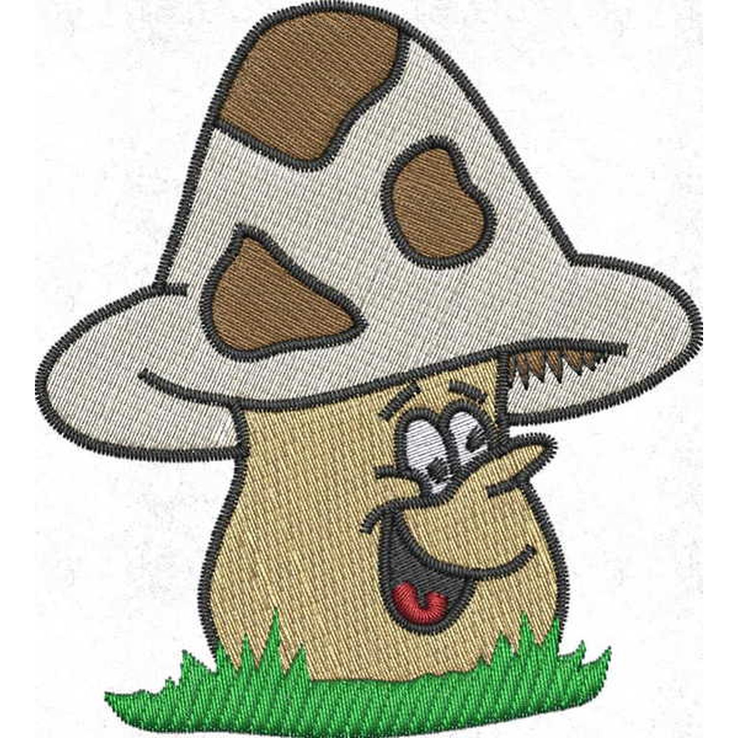 Stickmotiv: Pilz 1 Stickmotiv: Pilz 1