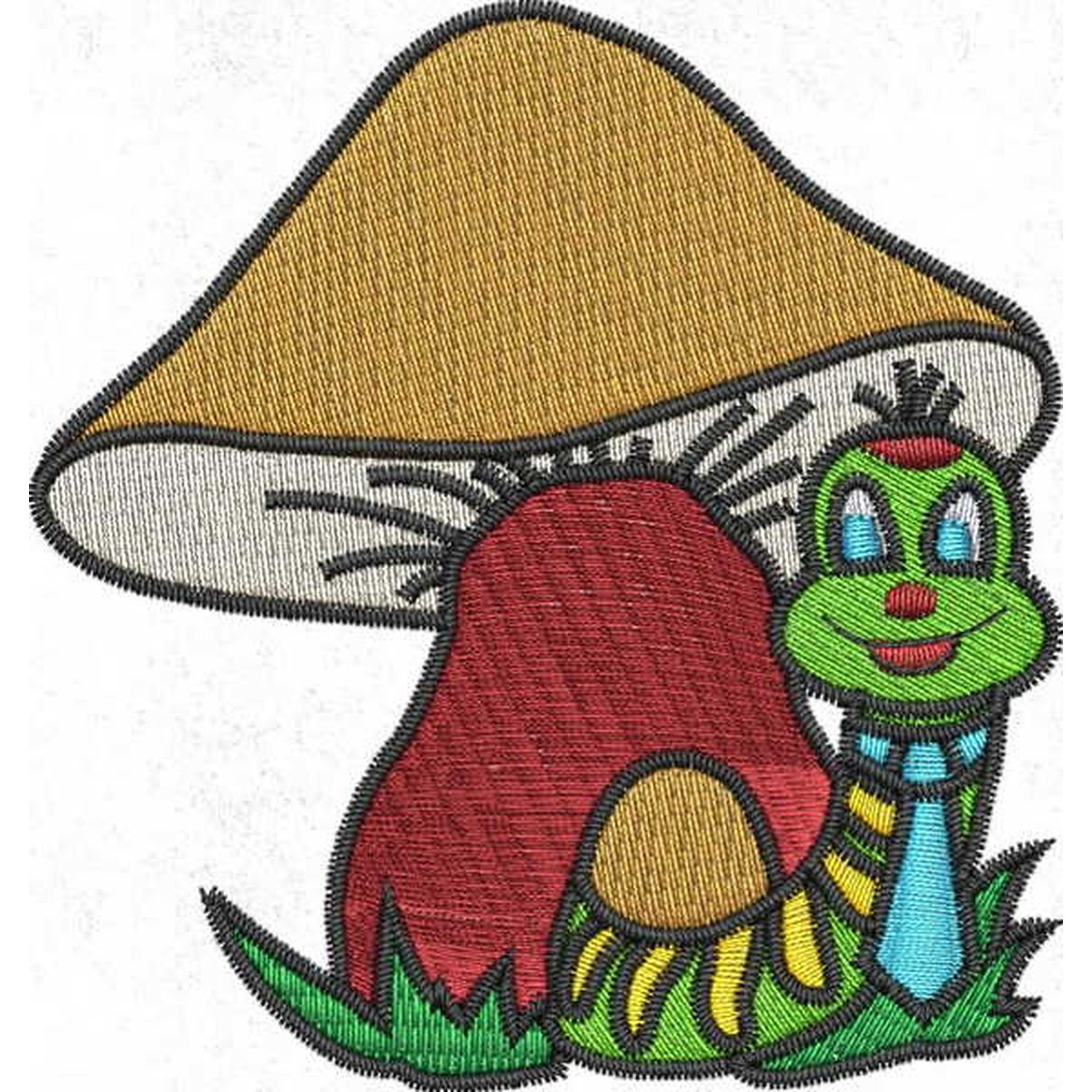 Stickmotiv: Pilz 2 Stickmotiv: Pilz 2