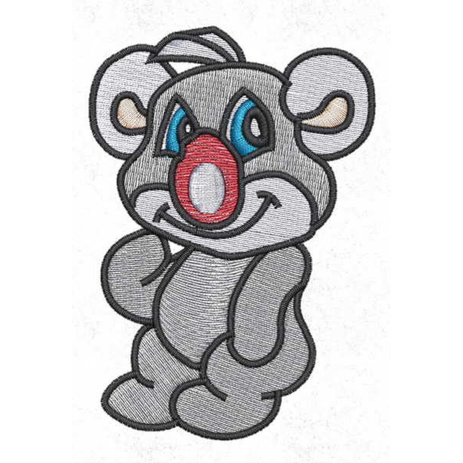 Stickmotiv: Maus 1 Stickmotiv: Maus 1