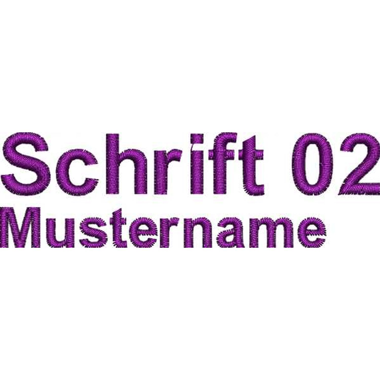 Schrift 02 Schrift 02