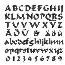Schrift 10 Schrift 10