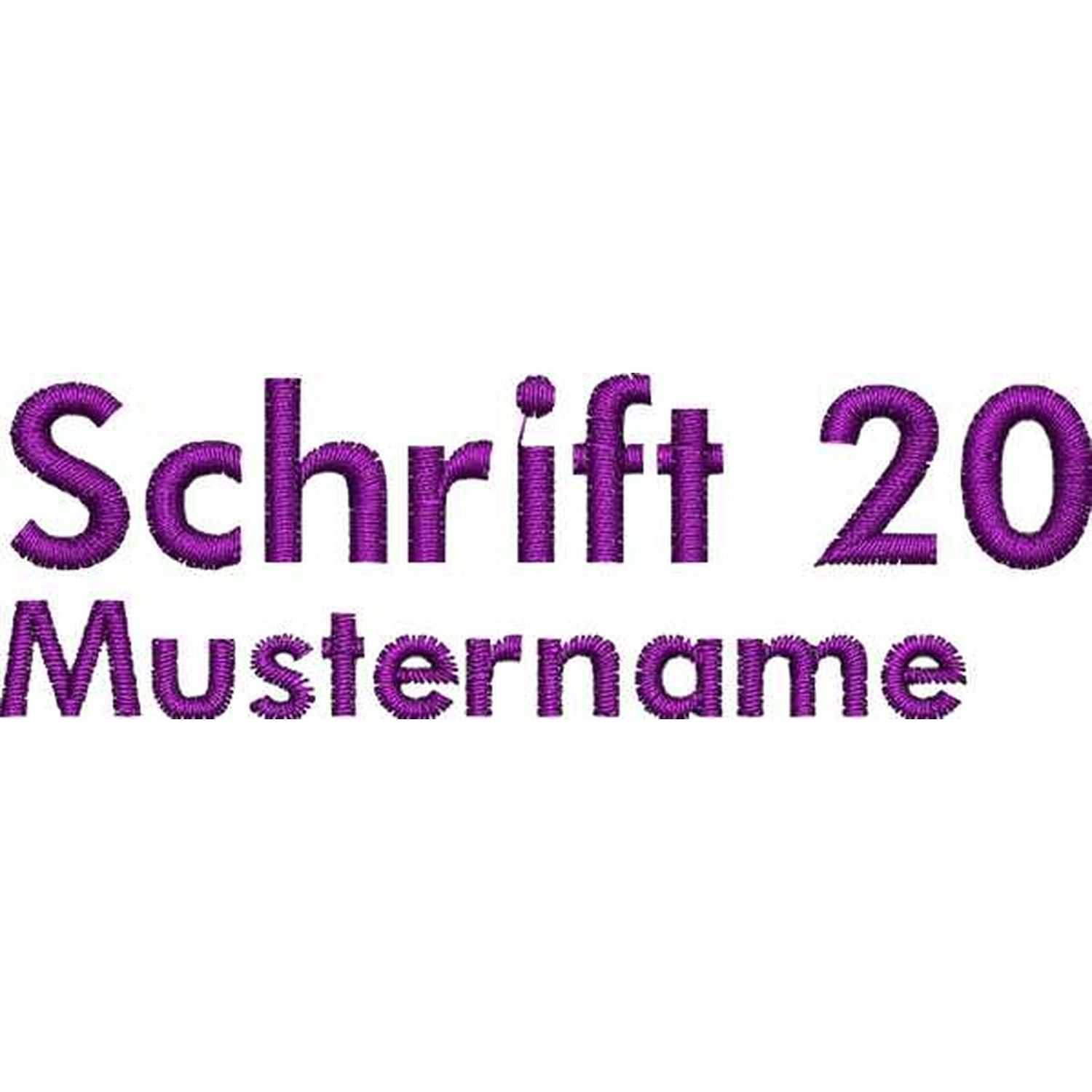 Schrift 20 Schrift 20