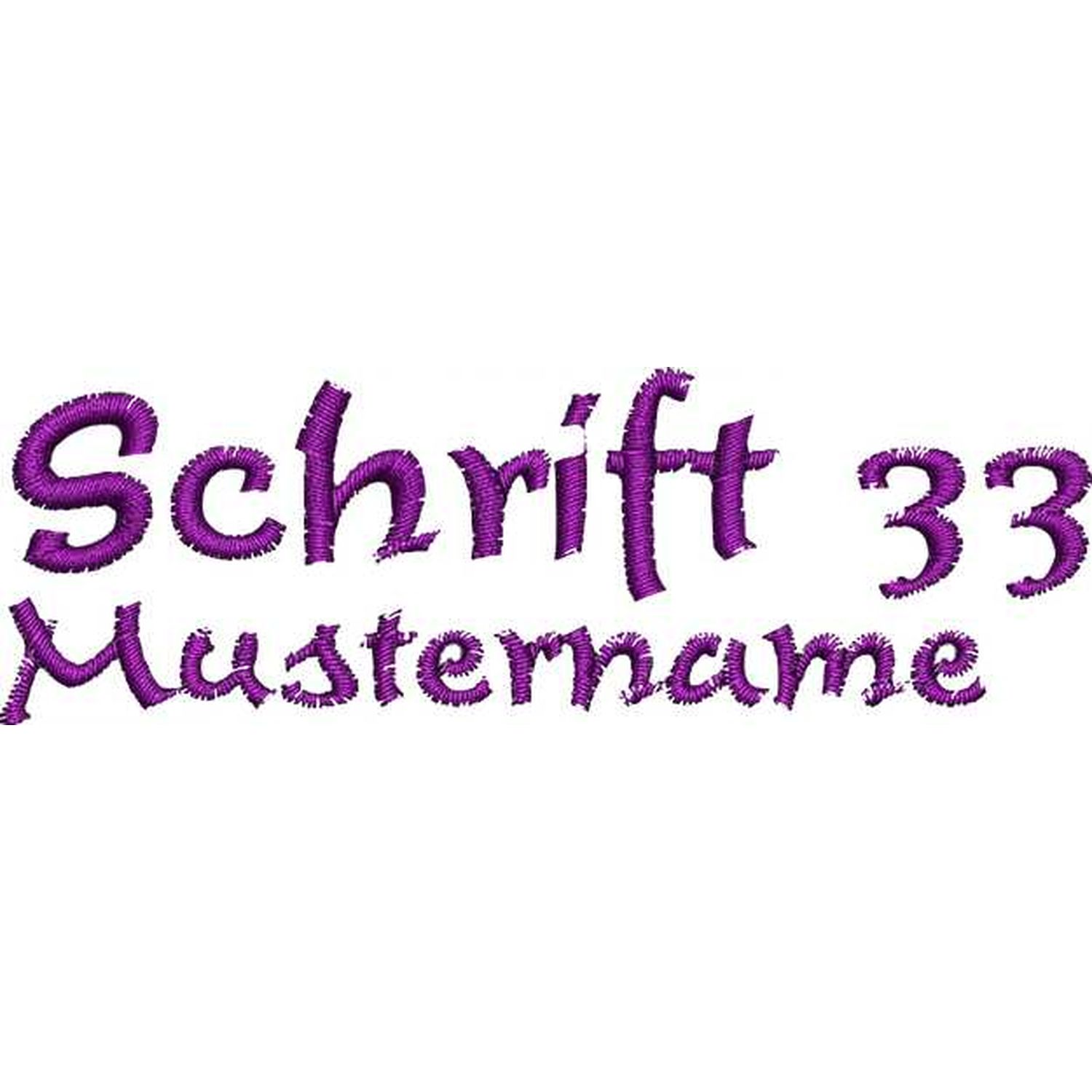 Schrift 33 Schrift 33
