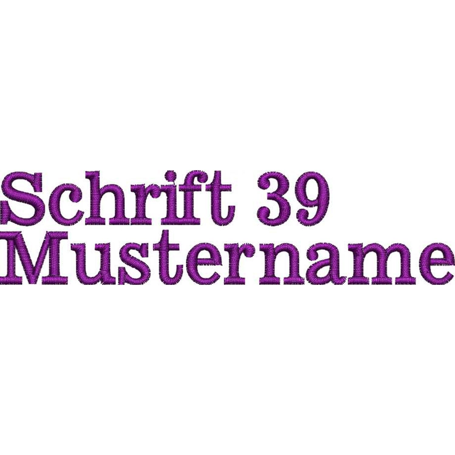Schrift 39 Schrift 39