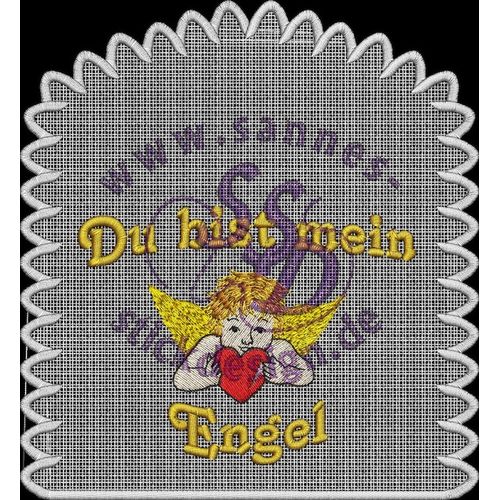 Stickmotiv: Engel1