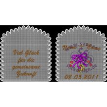 Stickmotiv: Hochzeit1