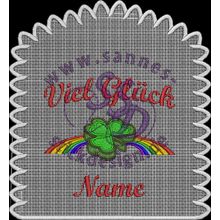 Stickmotiv: Kleeblatt1