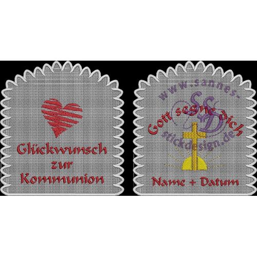 Stickmotiv: Kreuz1