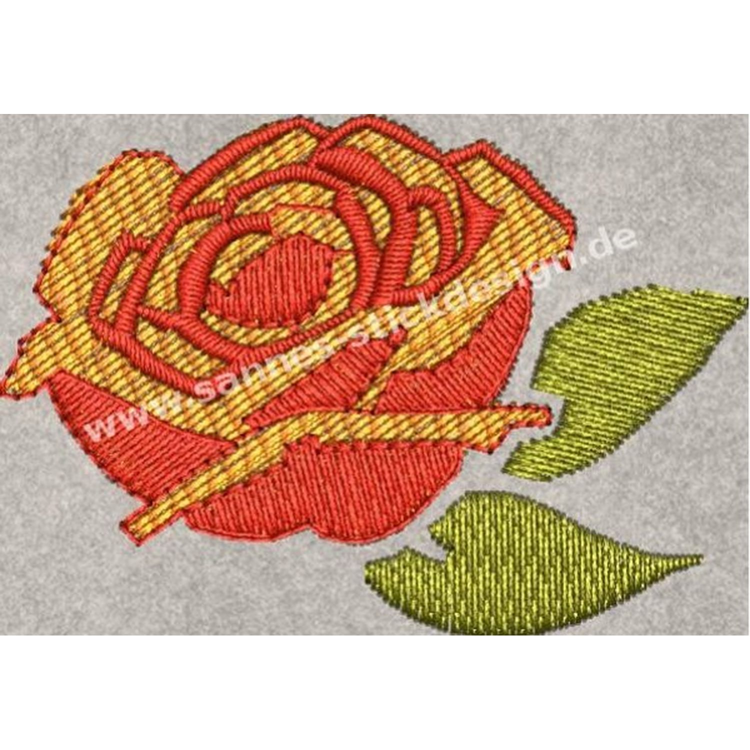 Stickmotiv: Rose Stickmotiv: Rose