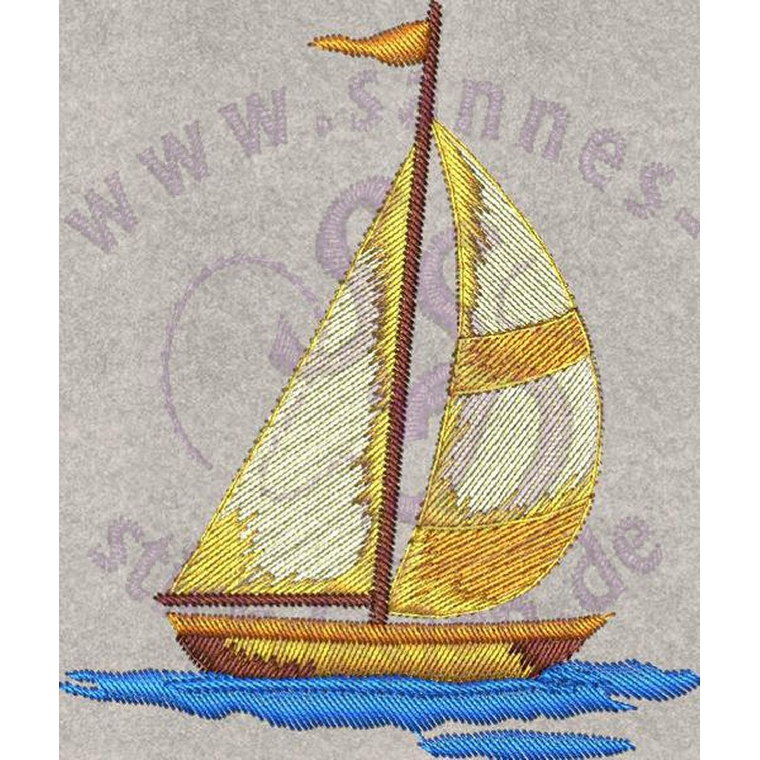 Stickmotiv: Schiff Stickmotiv: Schiff