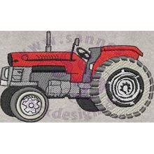 Stickmotiv: Traktor