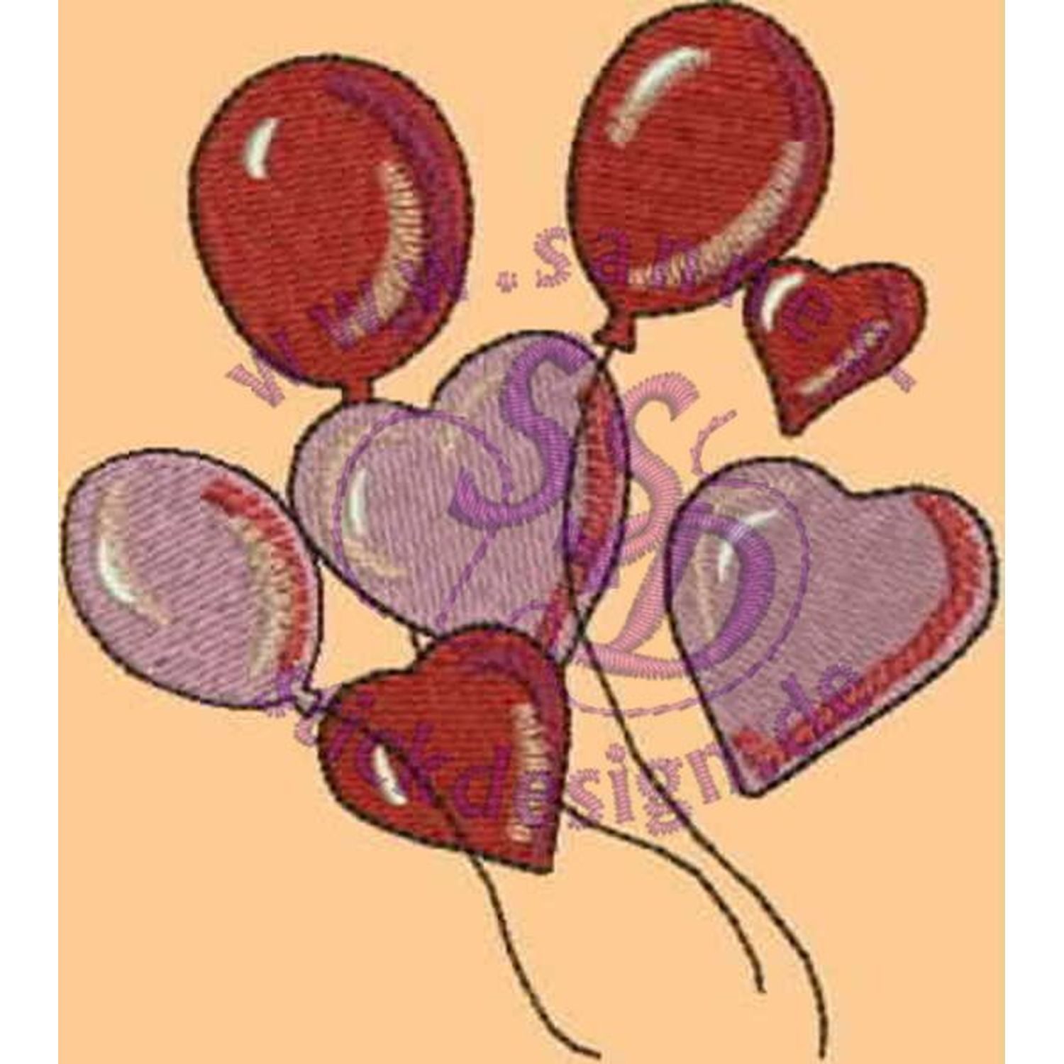 Stickmotiv: Herz 2 Stickmotiv: Herz 2