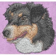 Stickmotiv: Australian Shepherd 2