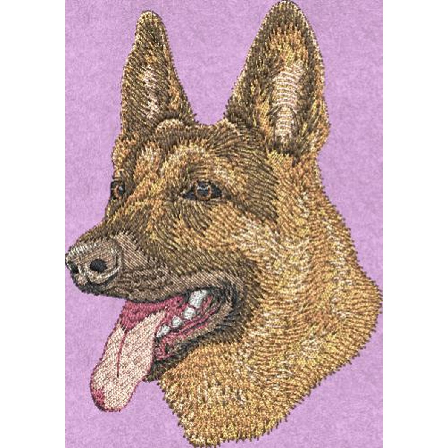 Stickmotiv: Schaeferhund 6 Stickmotiv: Schaeferhund 6