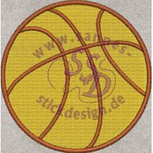 Stickmotiv: Basketball