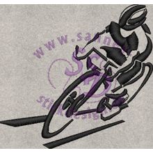 Stickmotiv: Bike 3