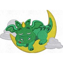 Stickmotiv: Drache-2