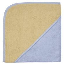 Kapuzenbadetuch 140x140 gelb-chrom