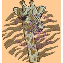 Stickmotiv: Giraffe