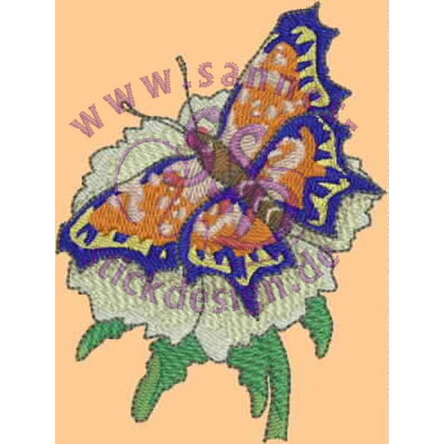 Stickmotiv: Schmetterling 1 Stickmotiv: Schmetterling 1