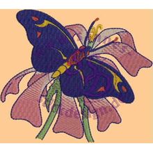 Stickmotiv: Schmetterling 2